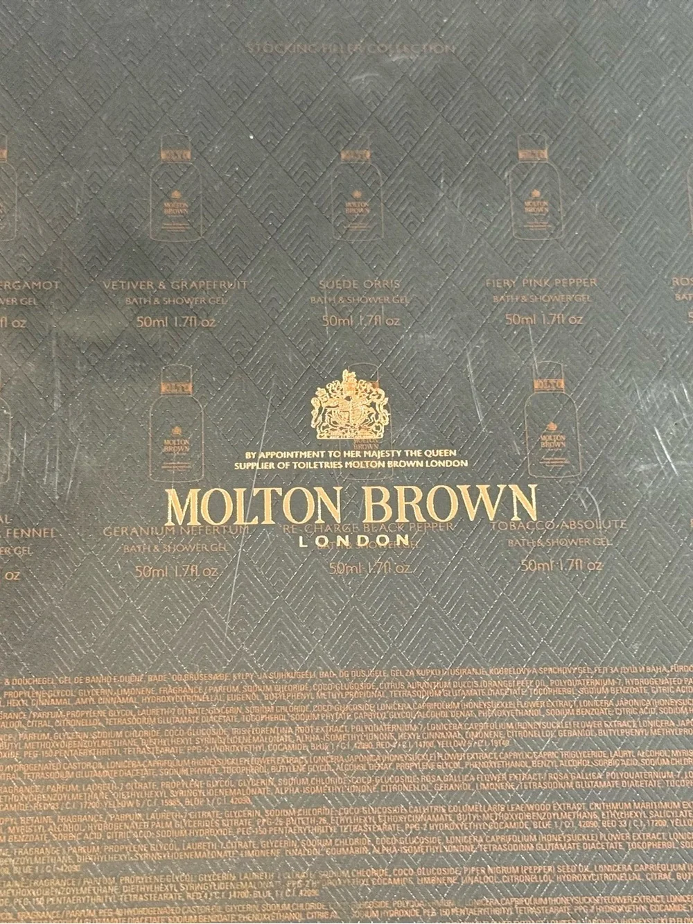 NWT Molton Brown London Bath & Shower Gel Collection Gift Set NEW